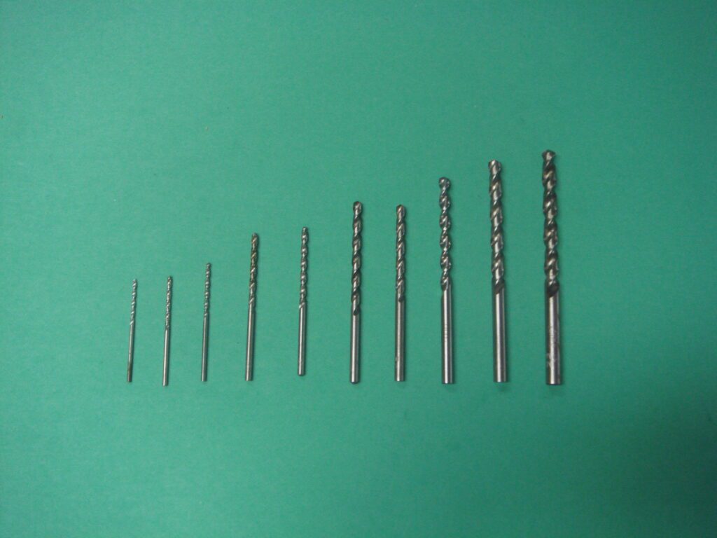 DRILLS (SET OF 10) QUICK SPIRAL upto 1/2" Dia