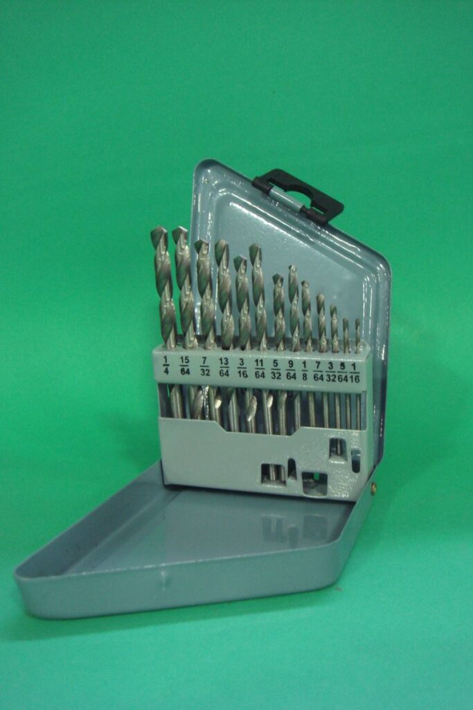 DRILL SET 1/16" - 1/4"