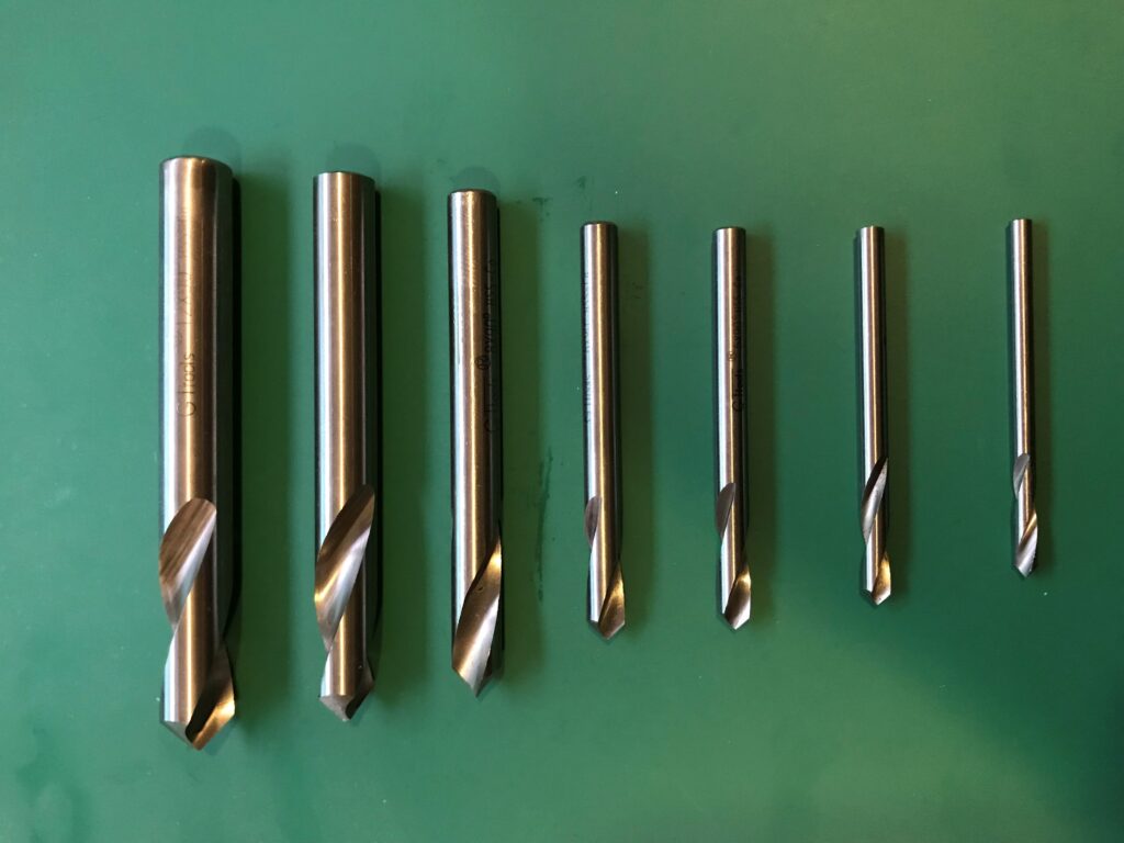3mm - 12mm SPOTTING DRILL SET HSS COBALT