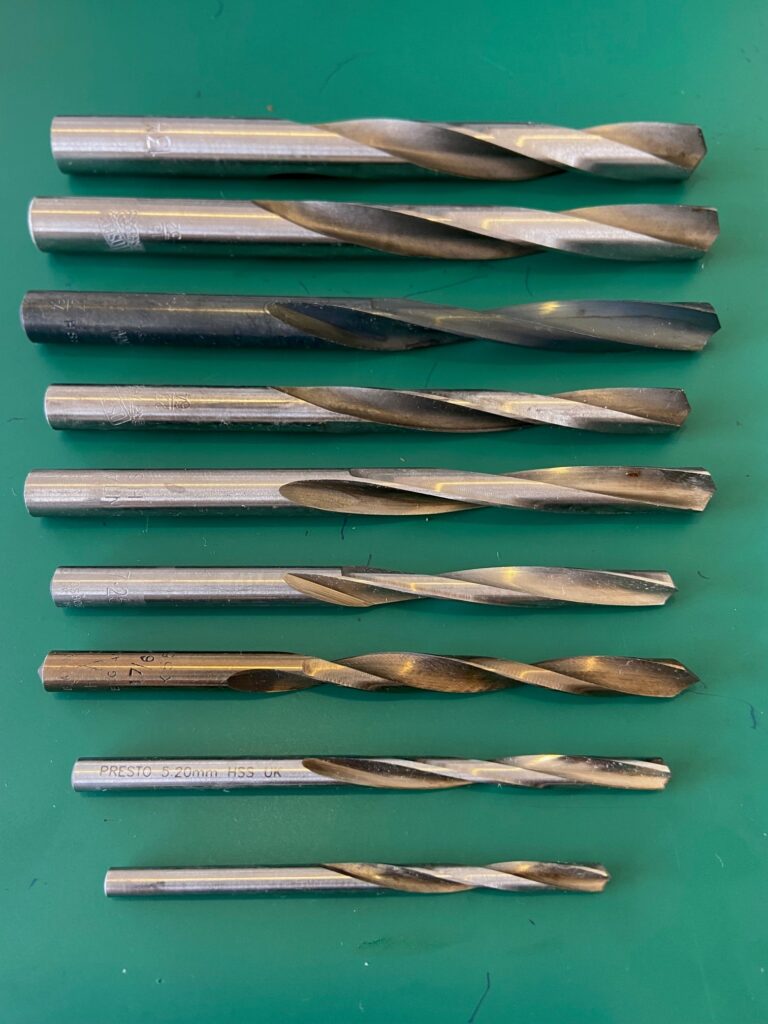 SLOW SPIRAL DRILLS HSS (METRIC)